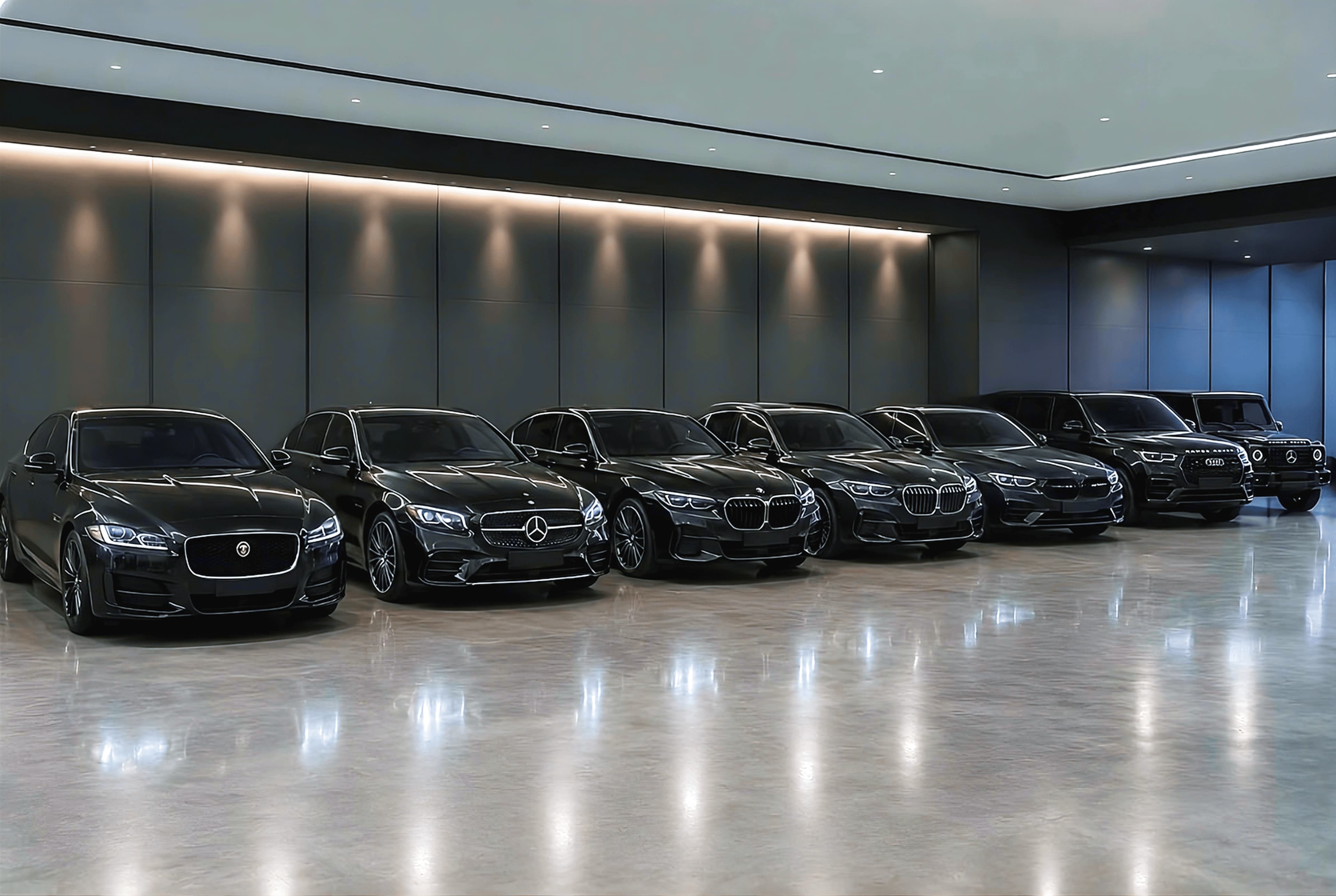 CROSCAR premium chauffeur-driven car fleet for travel across India