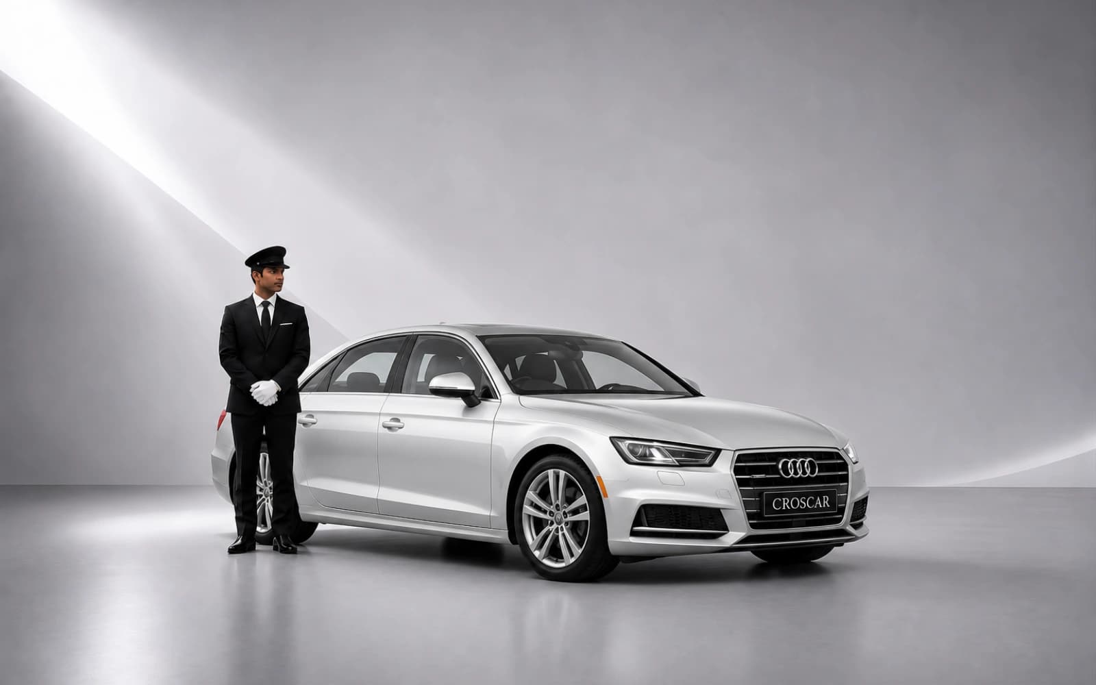 Chauffeur-driven Audi A4 available with CROSCAR in India
